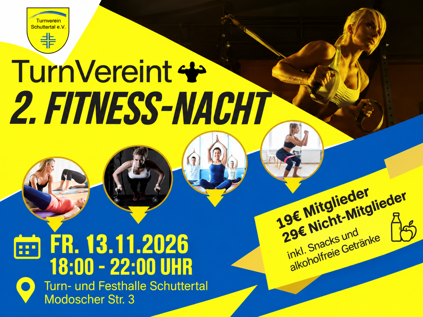 Anmeldung zur 2. Fitnessnacht